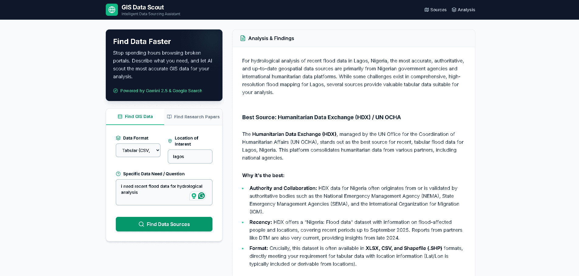 GIS Data Scout preview